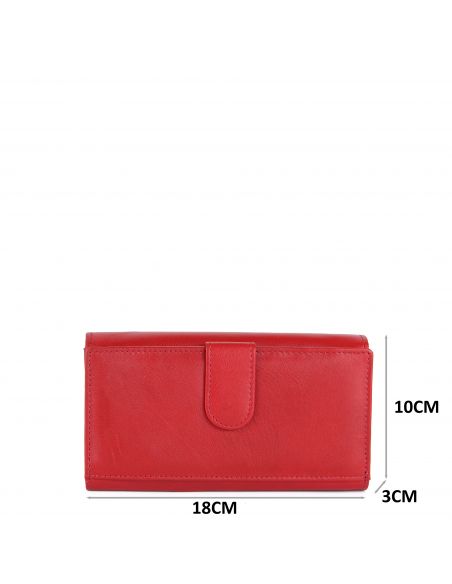 Tassel Italian Leather Handbag Red – Portman Boutiques