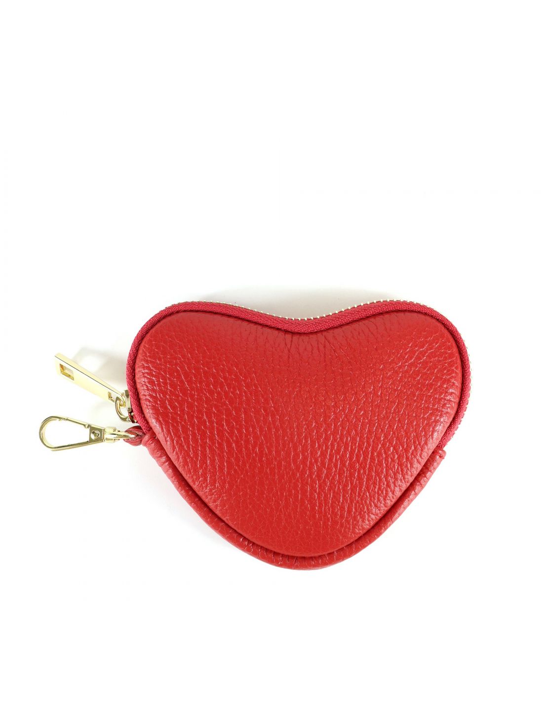 Red Heart Coin Purse